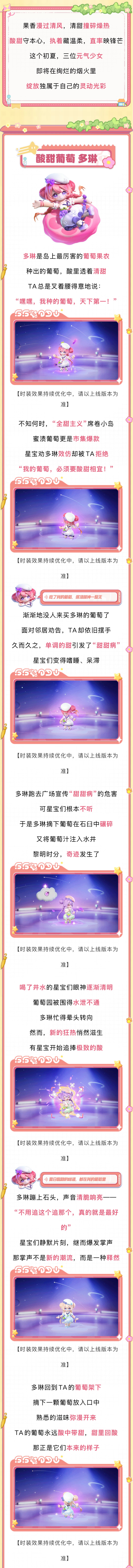 夏日衣橱焕新！新赛季清爽水果时装——葡萄x草莓x苹果！你pick哪款？