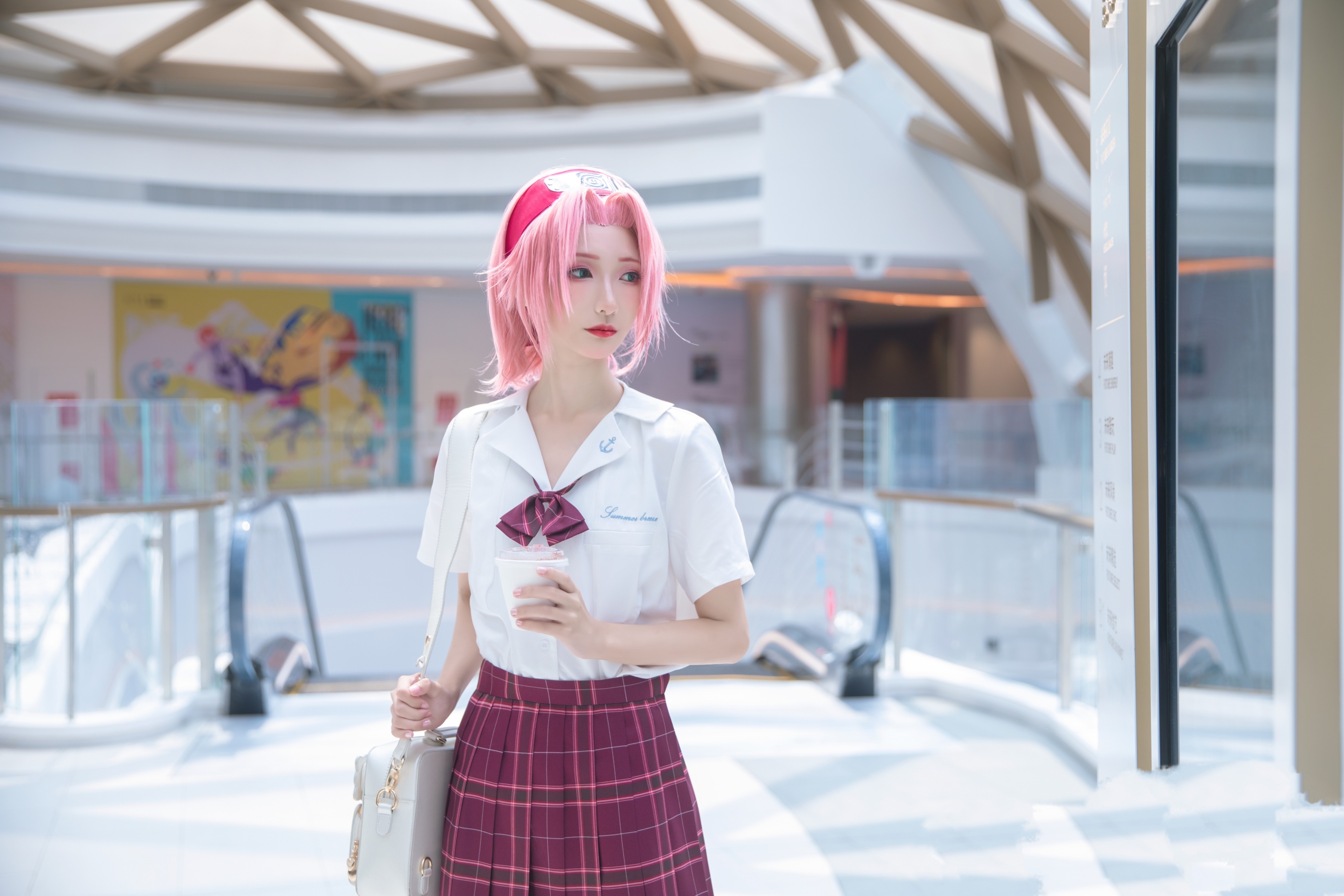 火影忍者春野樱cosplay正片春野樱私服