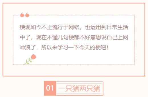 【每日梗图】一只猪两只猪