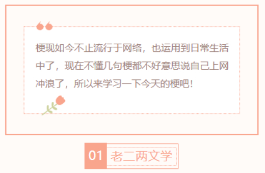 【每日梗图】老二两文学
