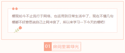 【每日梗图】房间里冒绿光