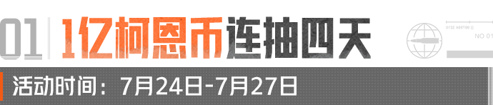 六格、联动四十抽、1亿柯恩币！明天上暗领福利！