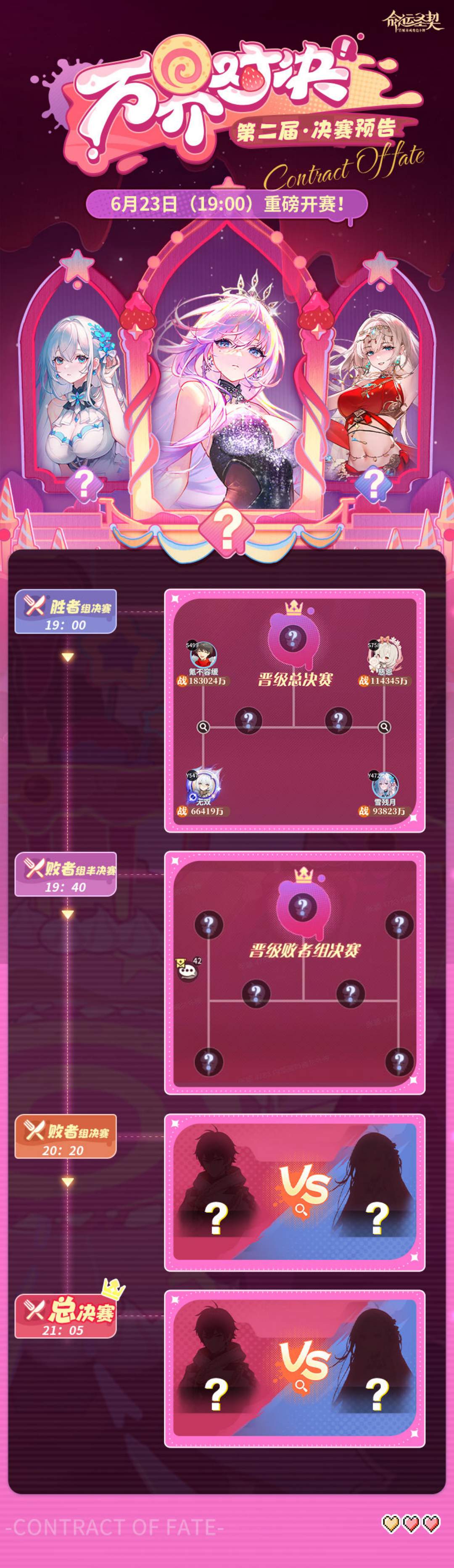 宿命对决！「万界对决」总决赛今晚7点打响！