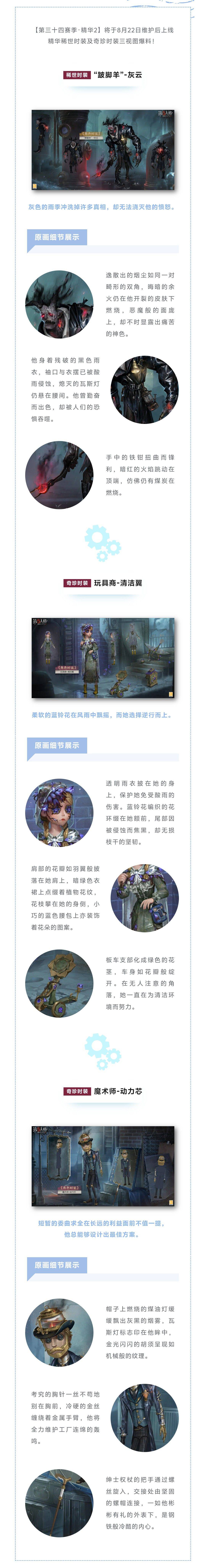 【第三十四赛季·精华2】稀世时装及奇珍时装三视图爆料！