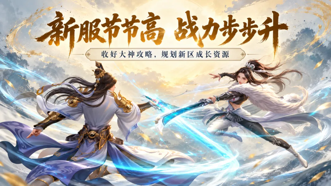 大神攻略丨登高迎好彩，新区怎么起步？这份成长攻略请收好