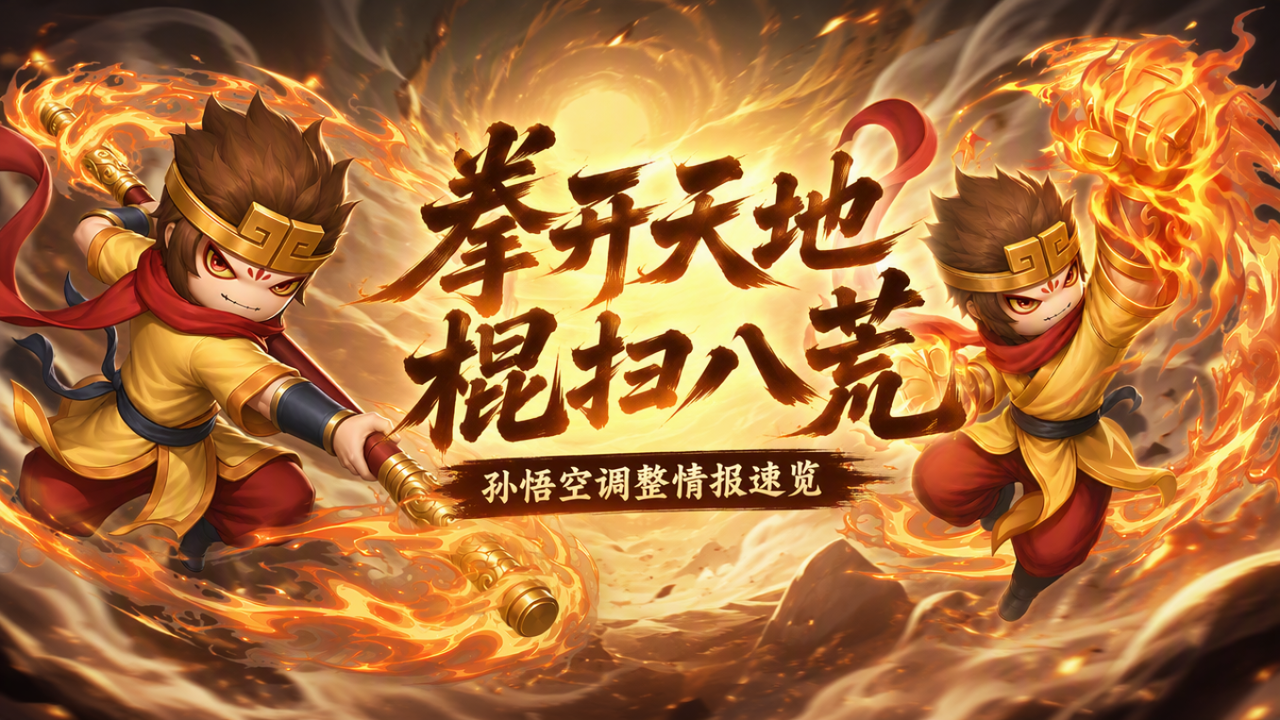 【资讯爆料】角色调整情报丨孙悟空