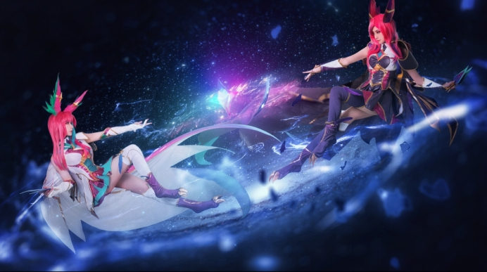 星之守护者霞cos