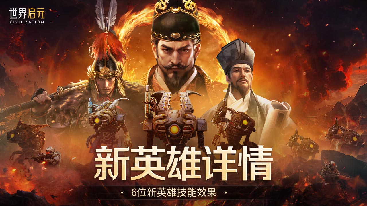 「机甲狂潮」前瞻 | 新英雄技能属性曝光