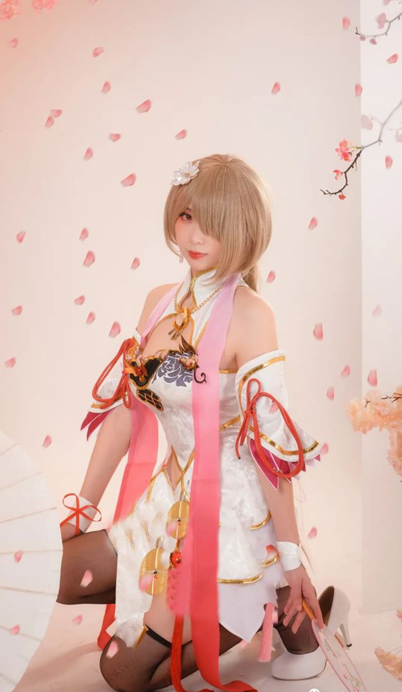 cos：崩坏3丽塔·浣溪沙cos正片@淇狗