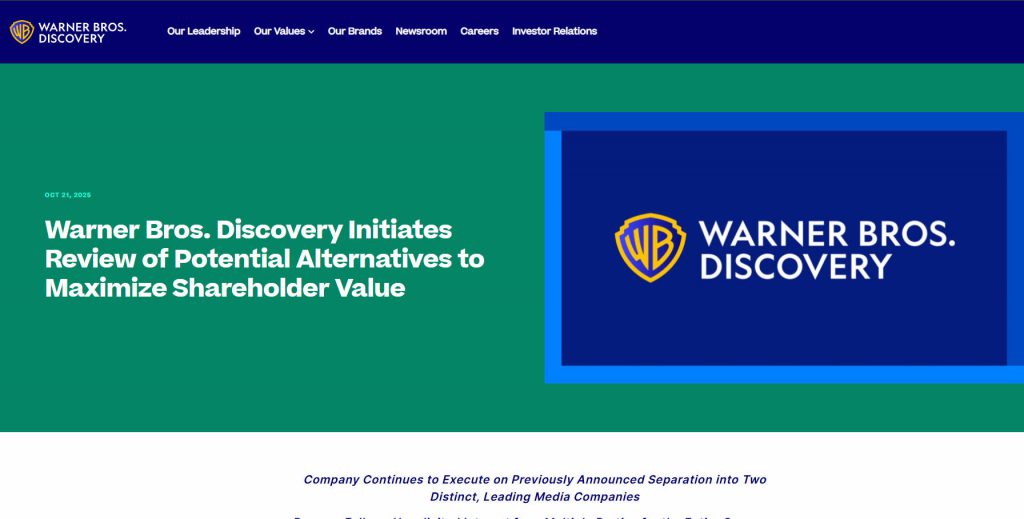 沙特又拼富！报价700亿美元收购华纳Discovery集团、含多家游戏工作室