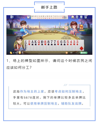 【地主训练营】拒绝自乱阵脚，农民之间的配合很重要！