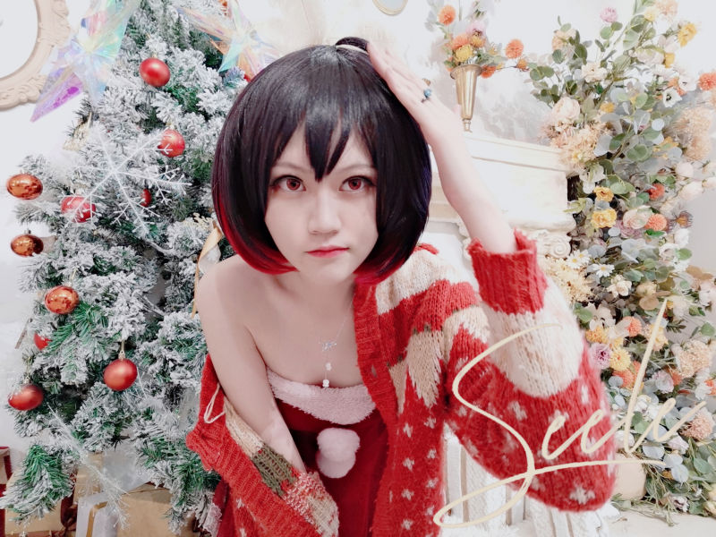 梦倾黑希cos私设迟来的圣诞节2令人心动的cos