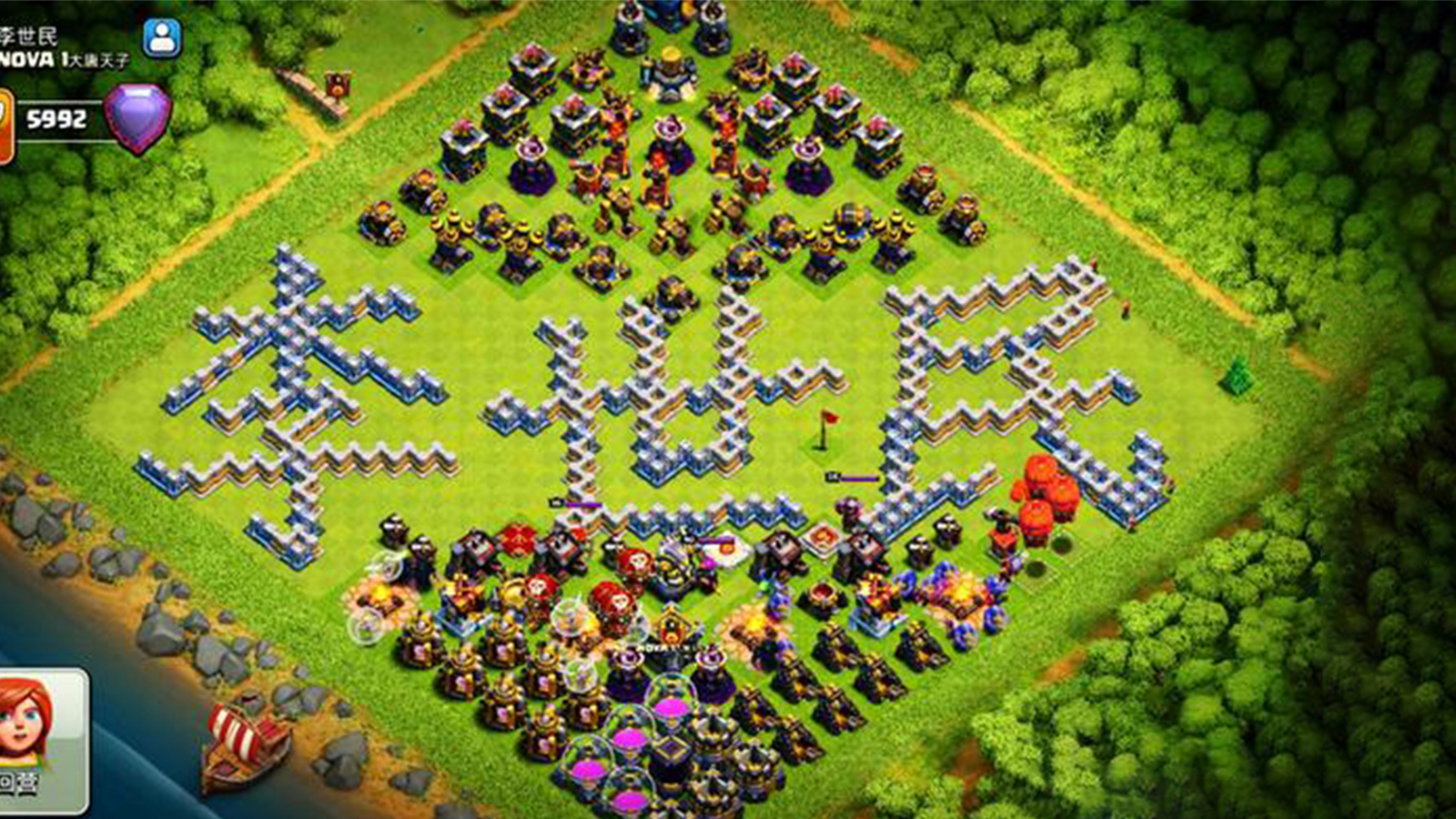 部落冲突：如何评价大唐天子？其实新手满是崇拜老鸟却不屑一顾！