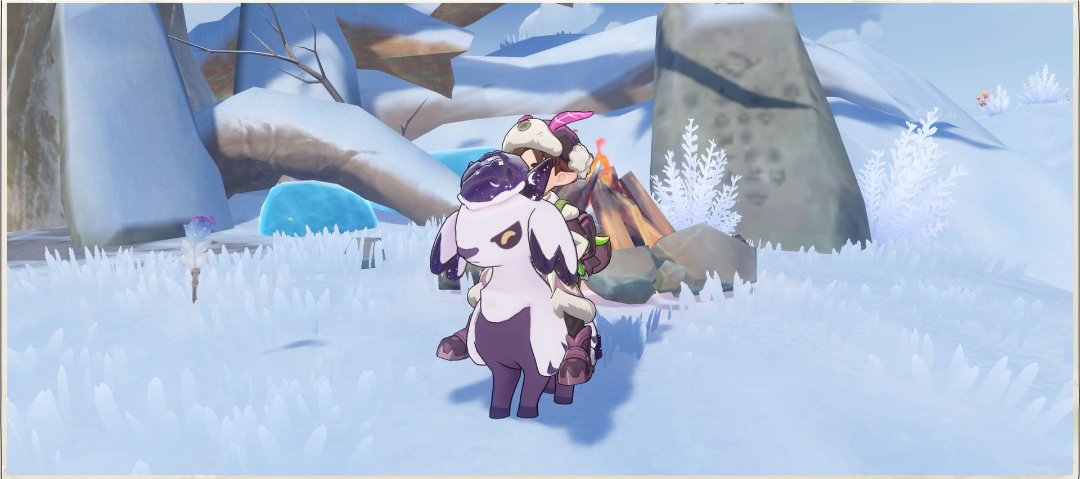 【精灵同乘 结伴而行】雪原上的暖心伙伴