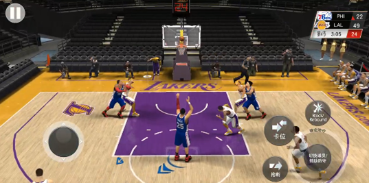 美职篮2K20：中锋位置打防守掩护加强对持球人的封堵即可