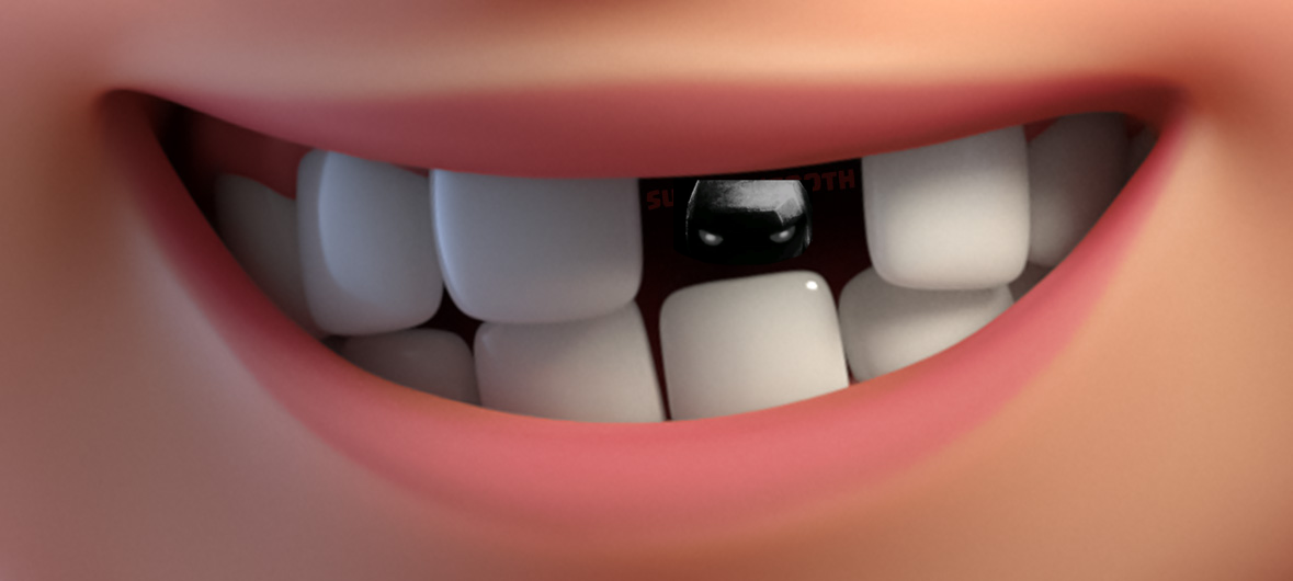 奶奶今天的汤饭有点磕牙