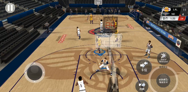 美职篮2K20：选替补位置可找拉空位打三分的球员弥补进攻效果