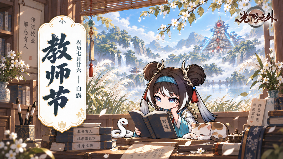 师恩寄仙途 | 留言送祝福赢宗门好礼