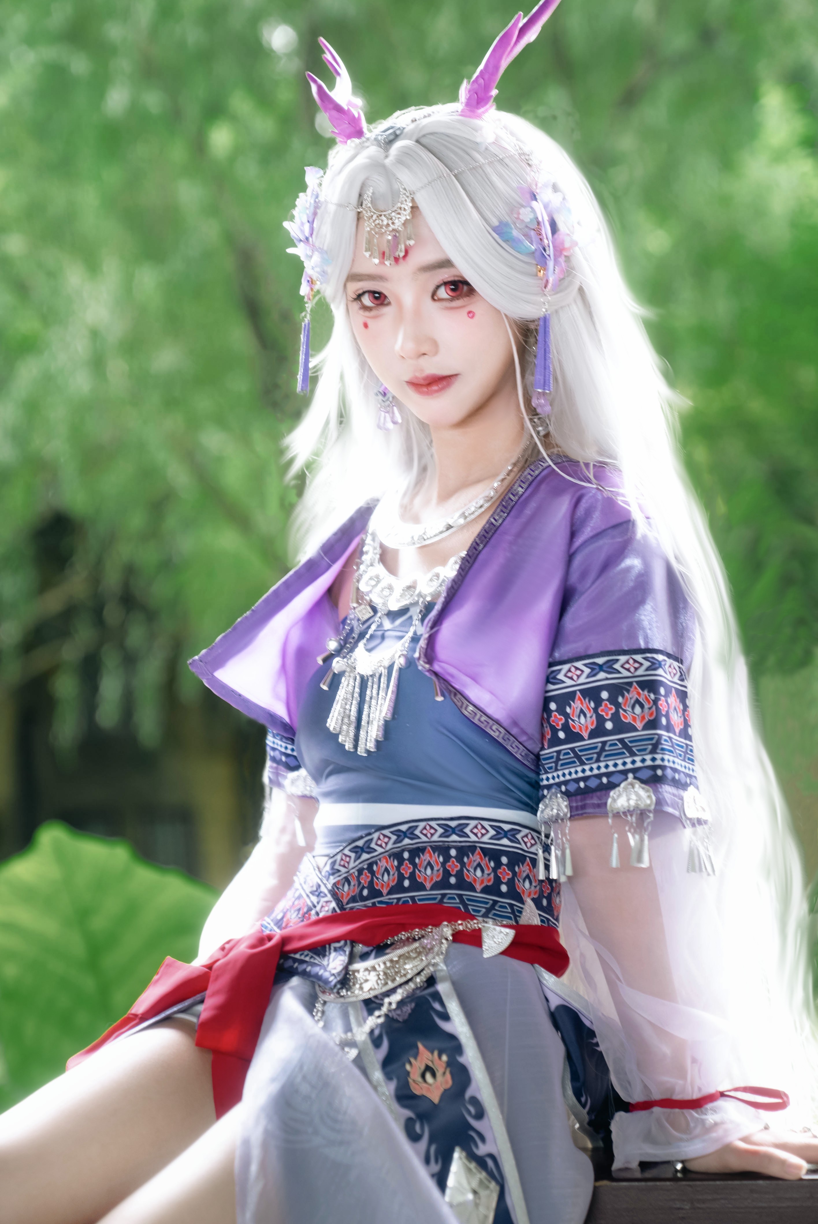 【烛龙·曦月Cos】 我带来了苗疆的花糕，要一起尝尝吗？（内含礼包）