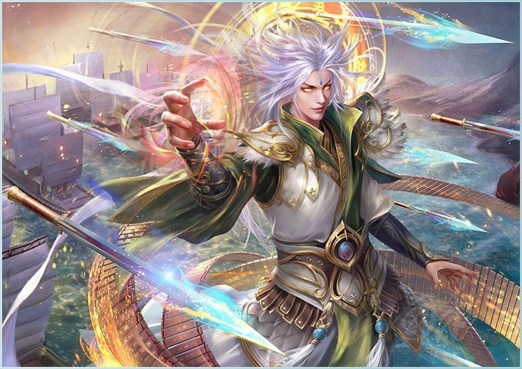 电眼逼人，眼睛一放光我就觉得他很厉害！