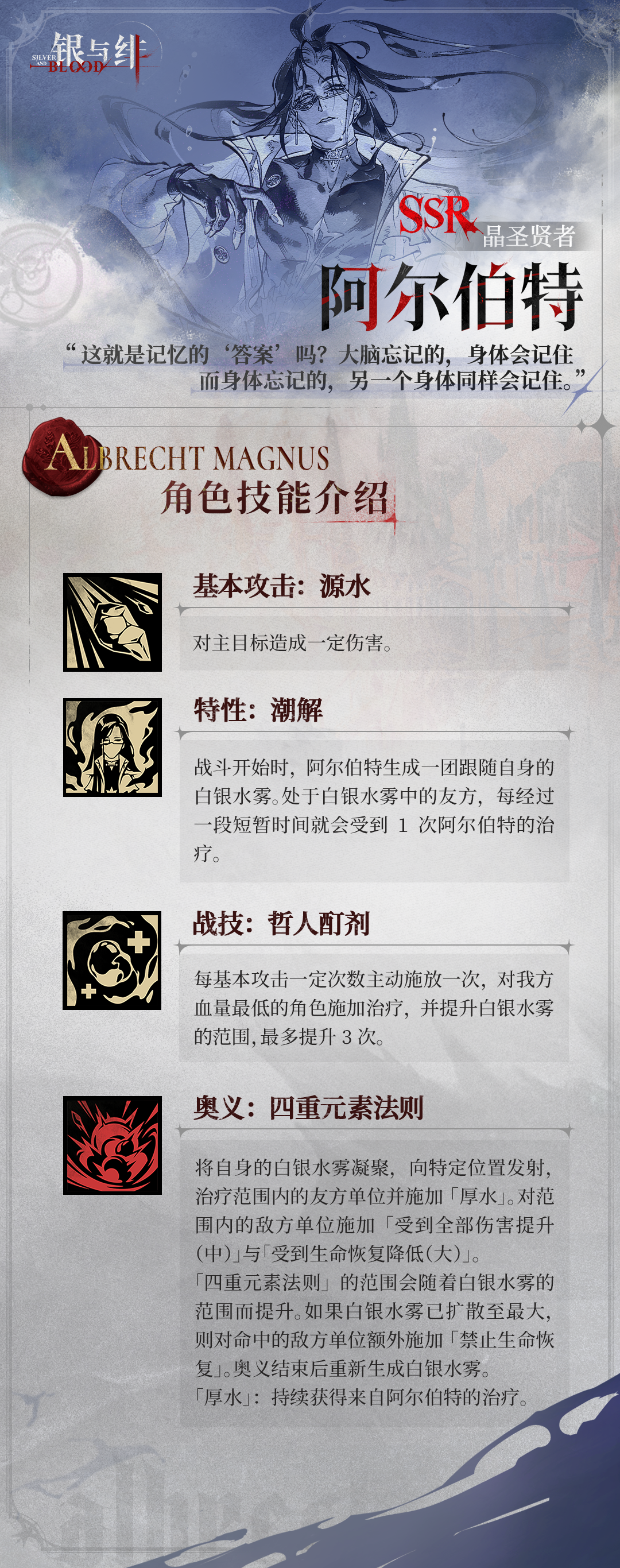 《银与绯》眷属名册丨阿尔伯特