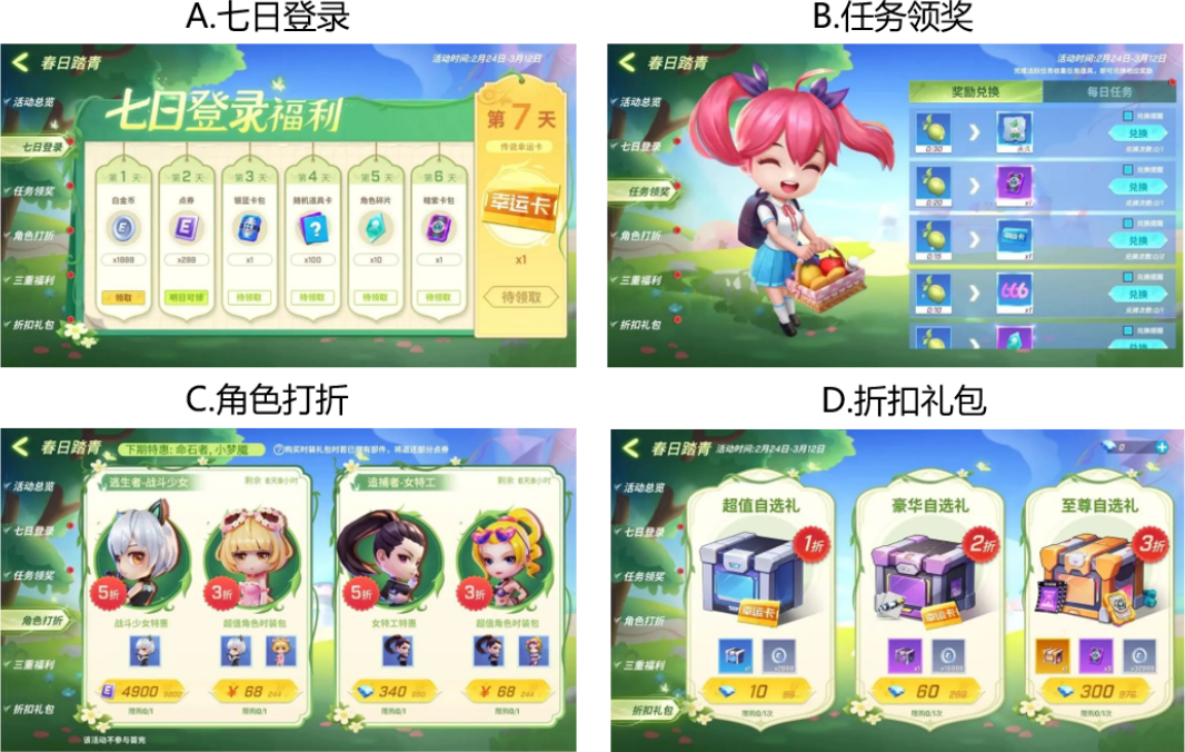 【已开奖】你最喜欢哪一个春日活动？