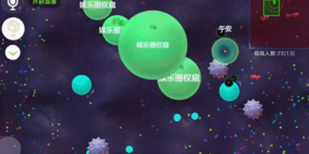 球球大作战：遇到对手追逐先观察灵活度，垫球前留足空间避免失误