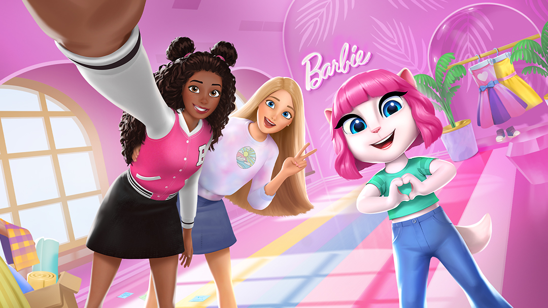 Barbie×我的安吉拉2：全新数字游戏联动将于4月2日推出