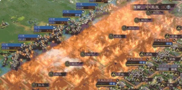 《三国志战略版》超级有趣的赤壁之战火攻怎么玩？