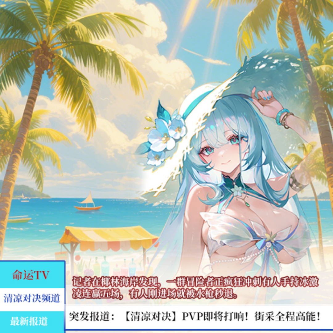 《夏日频道》最新报道：清凉对决PVP明日上线！