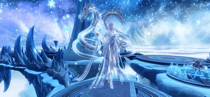 【咪姐爆爆】咱东方有自己的“冰雪女神”！全新“冰肌玉骨”烛龙宝藏「玄冥青霄」！