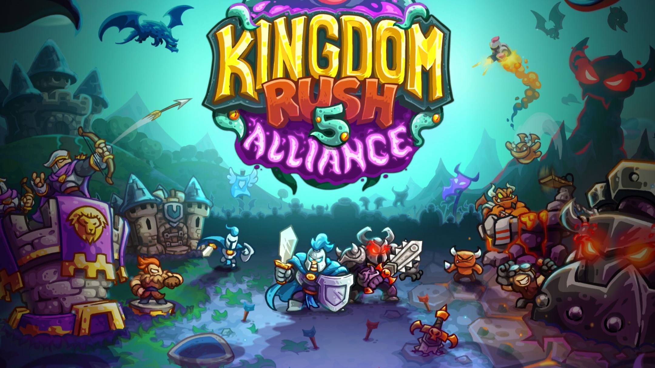 《王国保卫战5》英雄养成 + 技能升级，经典玩法不褪色！