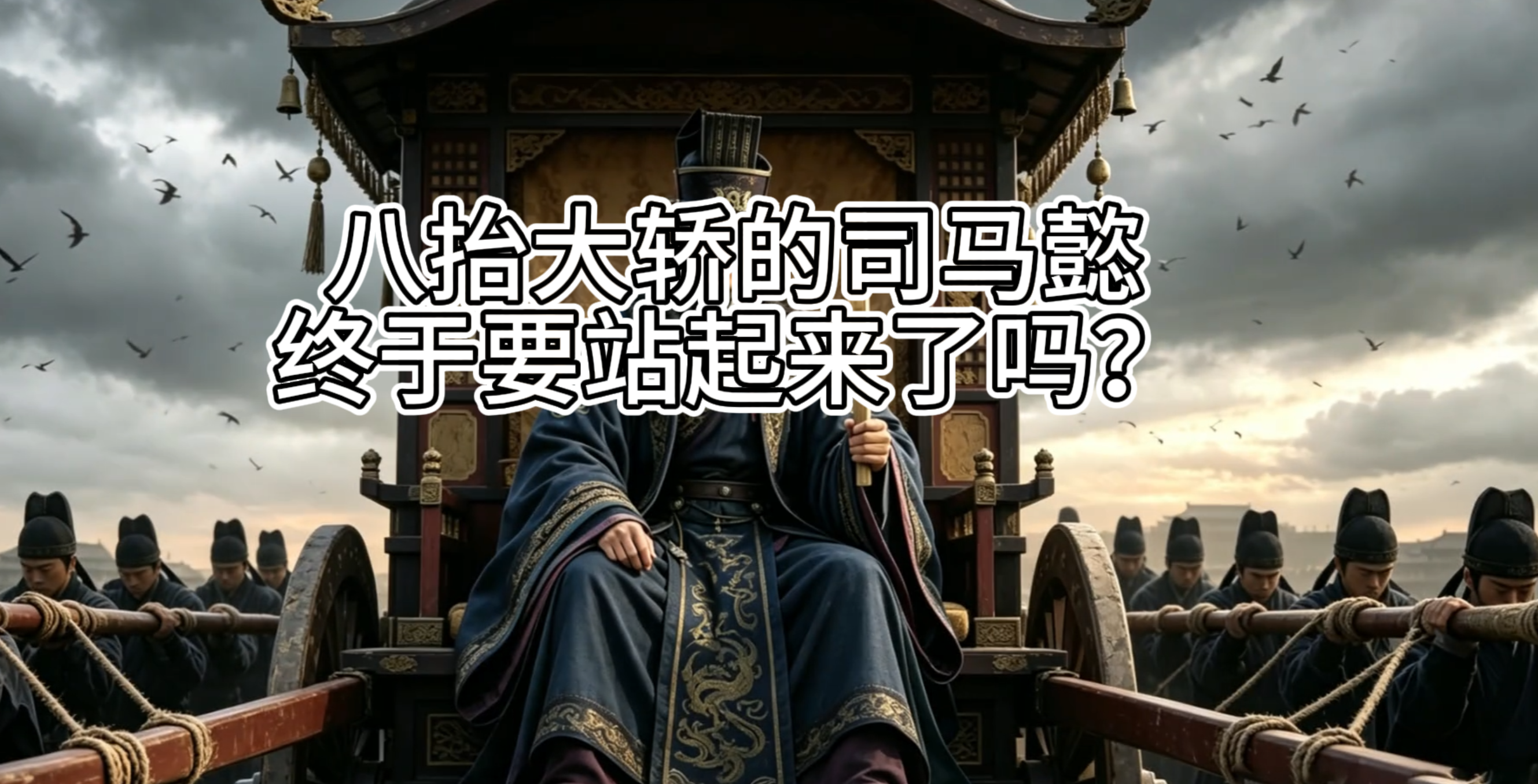 八抬大轿的司马懿，终于要站起来了吗？