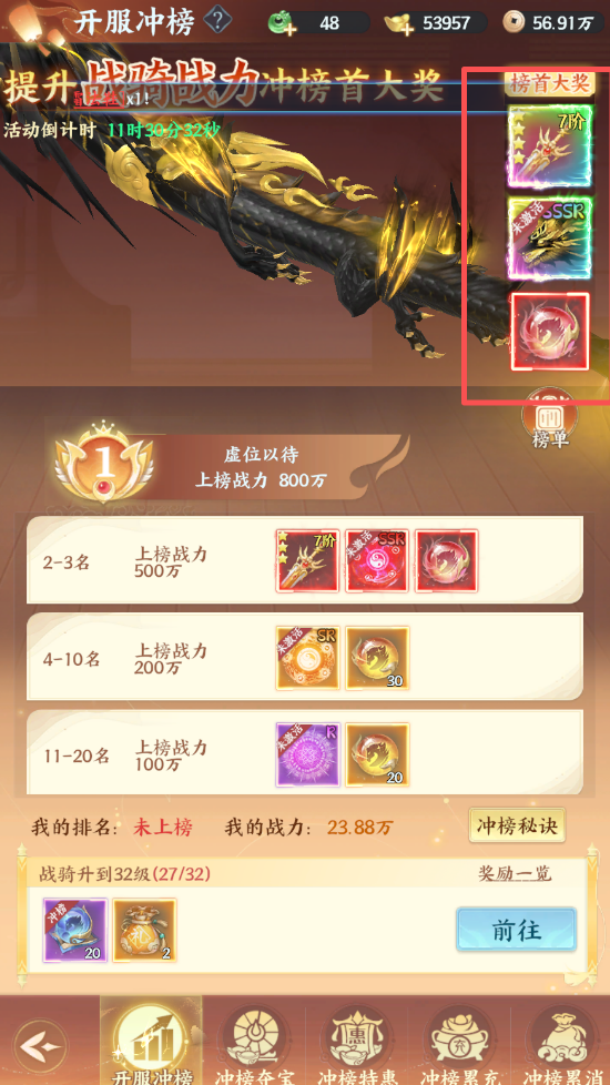 【新手攻略】战力如何提升更快？少走弯路！