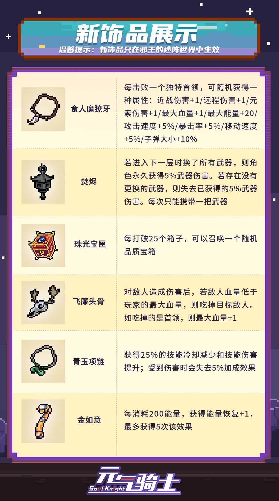 元气骑士武器配件图片