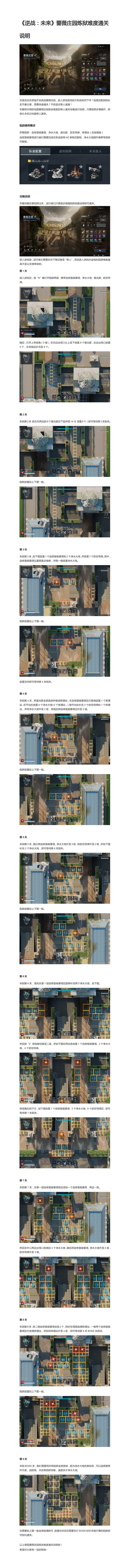 《逆战：未来》蔷薇庄园炼狱难度通关说明