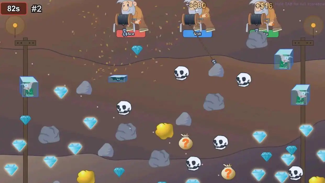 时隔多年经典重启！黄金矿工派对狂欢登陆Steam，多人竞技玩法曝光