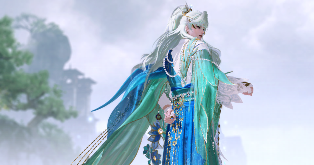 “长筵青丘”系列新时装华美上线！清冰独莹，纯璞无瑕，共赏青丘绝色！