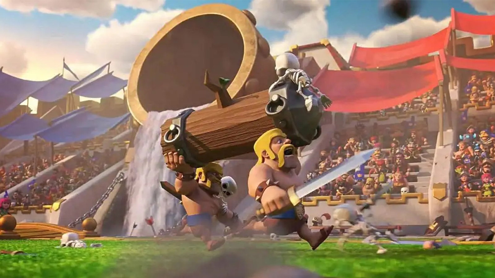 皇室战争：野蛮人家族谁最强？滚桶默不吱声，精锐却高调崛起！