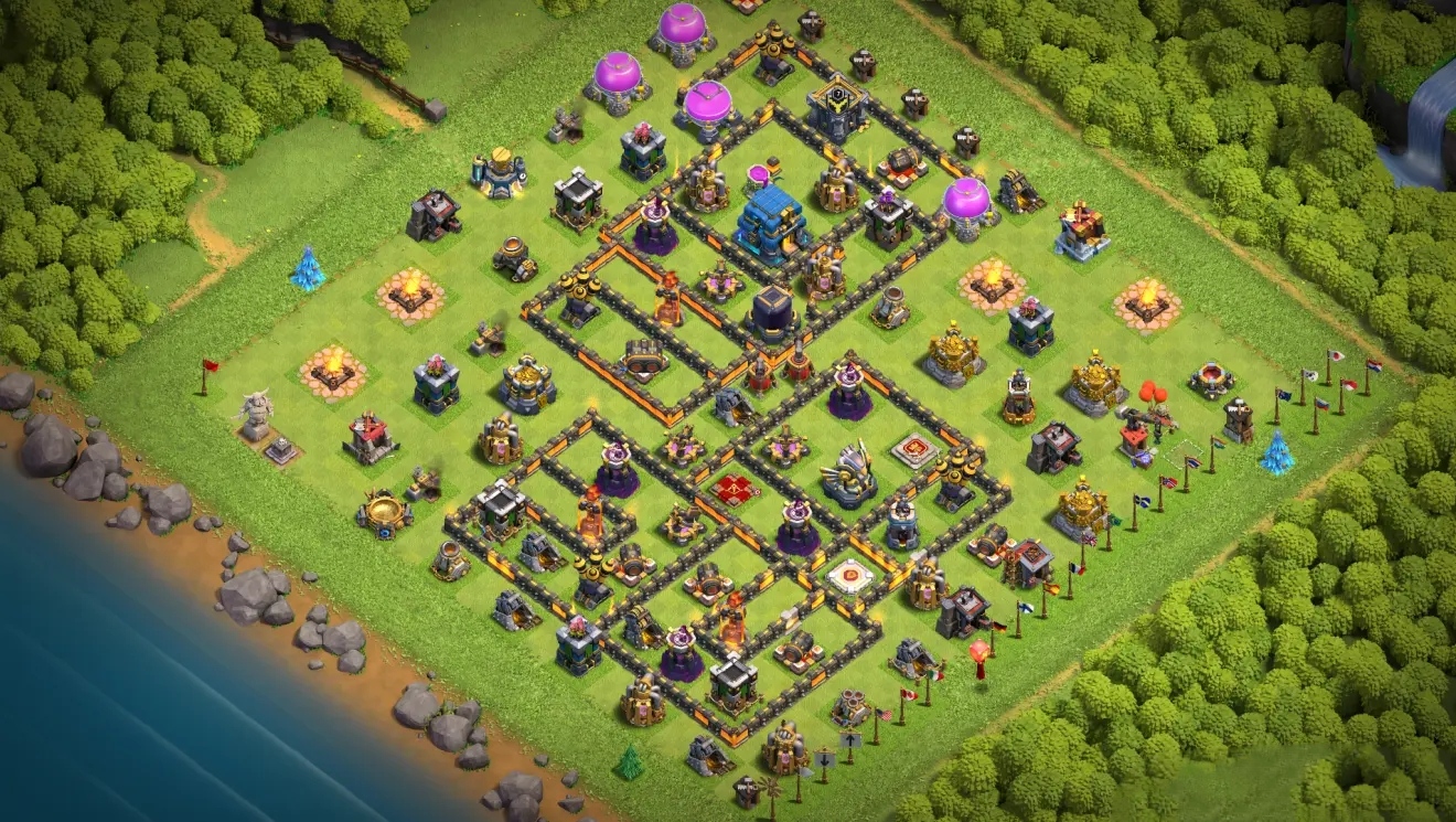 12本最强布阵攻略 - 部落冲突攻略-小米游戏中心