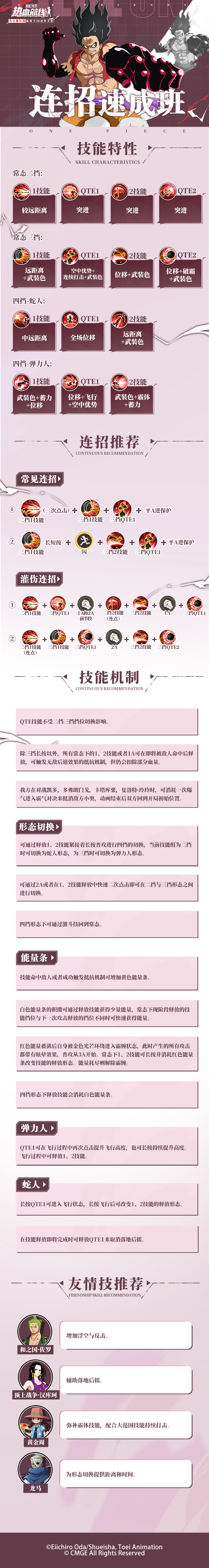【连招速成班】解锁更多机制奥秘！鬼岛决战路飞强势登场！