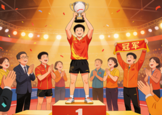 00后猛将登顶世界 国乒新生代未来可期