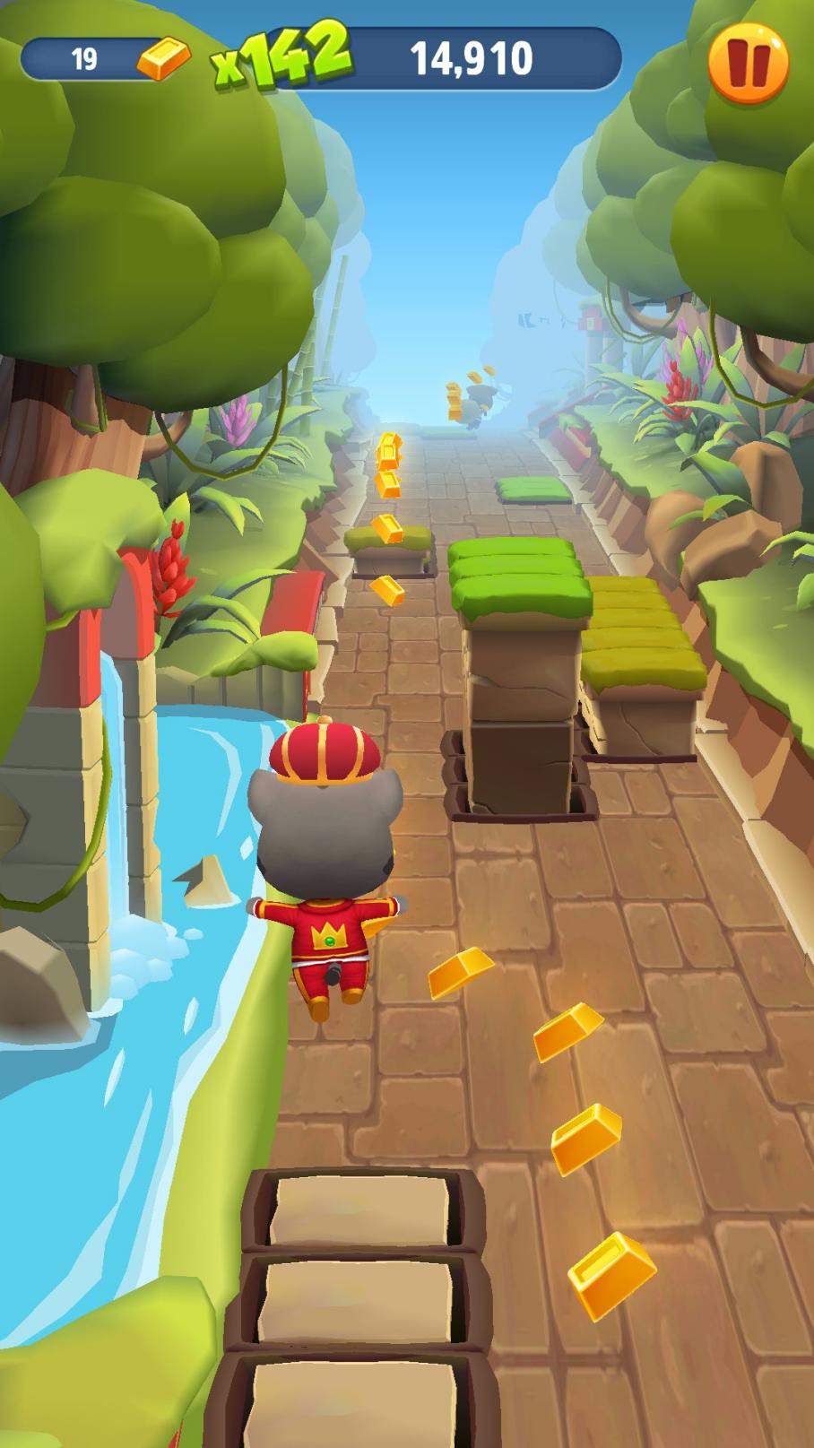 汤姆猫跑酷地图探索之西部沙漠与城市飞行