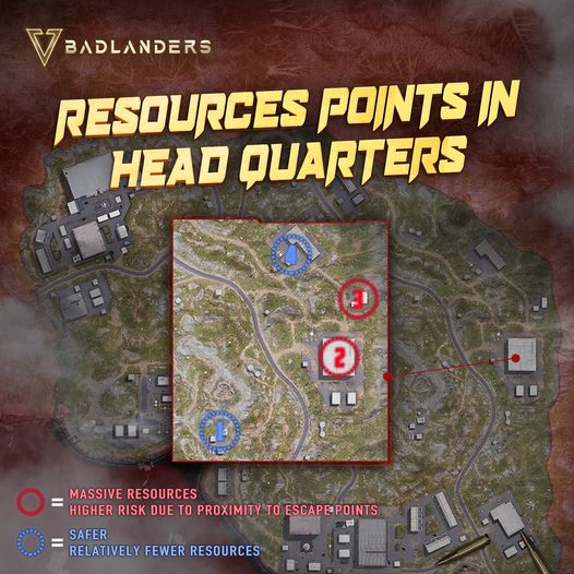 避难所总部资源点经验分享