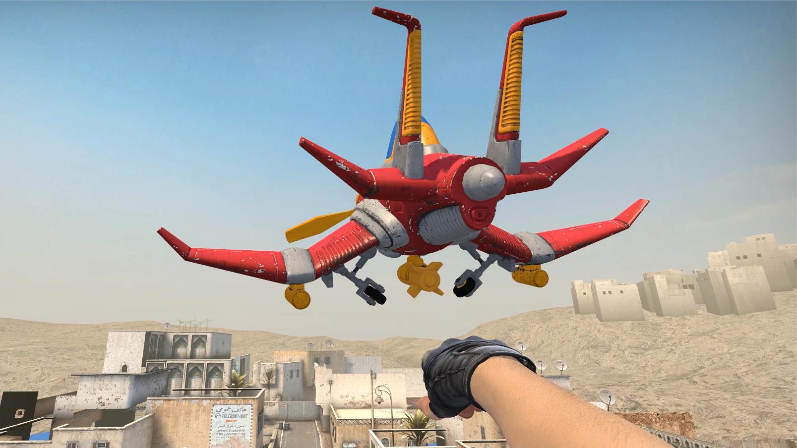 在CSGO开小飞机？！