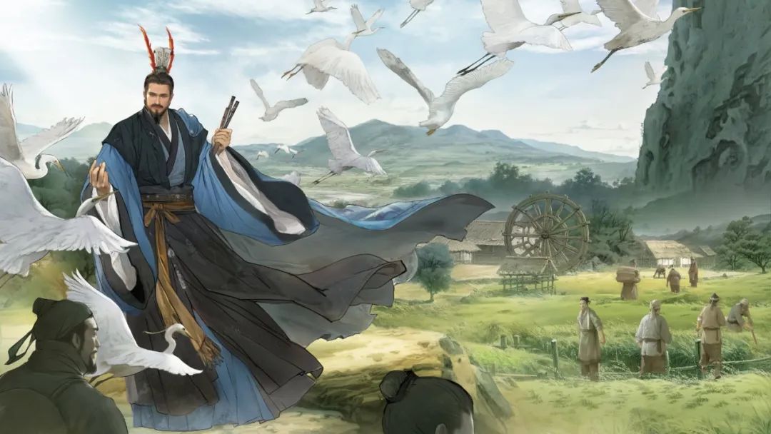 二十四节气小满武将画像 魏 · 程昱