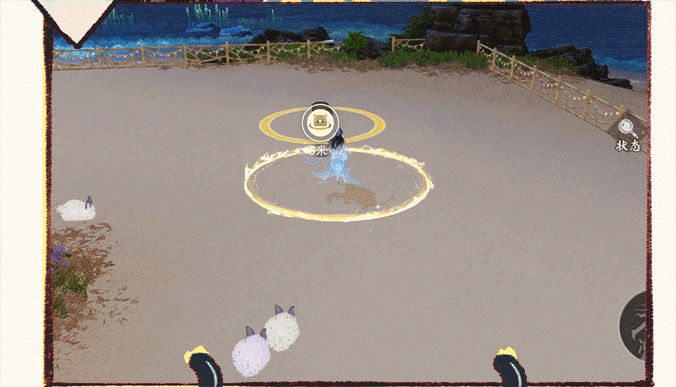 卟卟！卟——海兔追来，快躲进CP32，来梦崽身边！