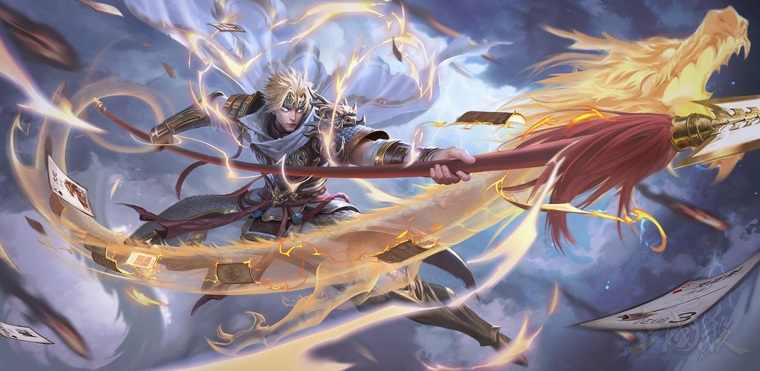 三国杀：鳞振九霄*神赵云皮肤赏析