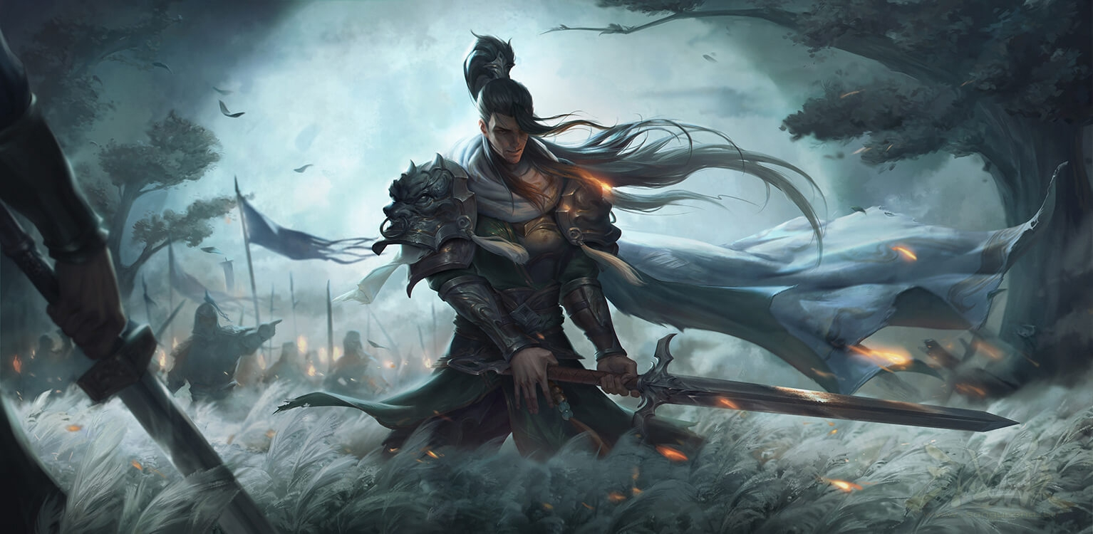 三国杀：夜半剑行*朱然皮肤赏析