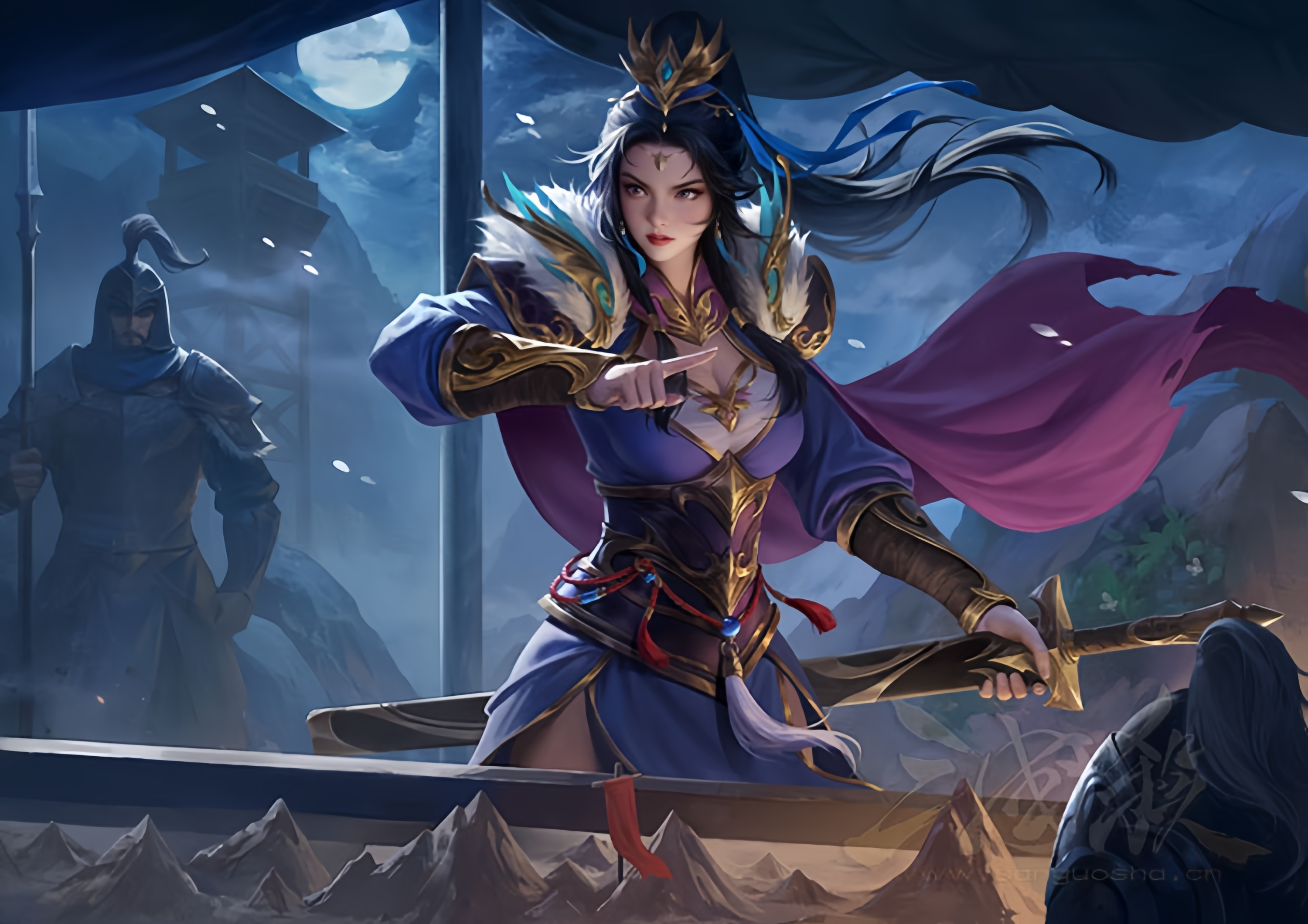 三国杀：间策筹谋*曹婴皮肤赏析